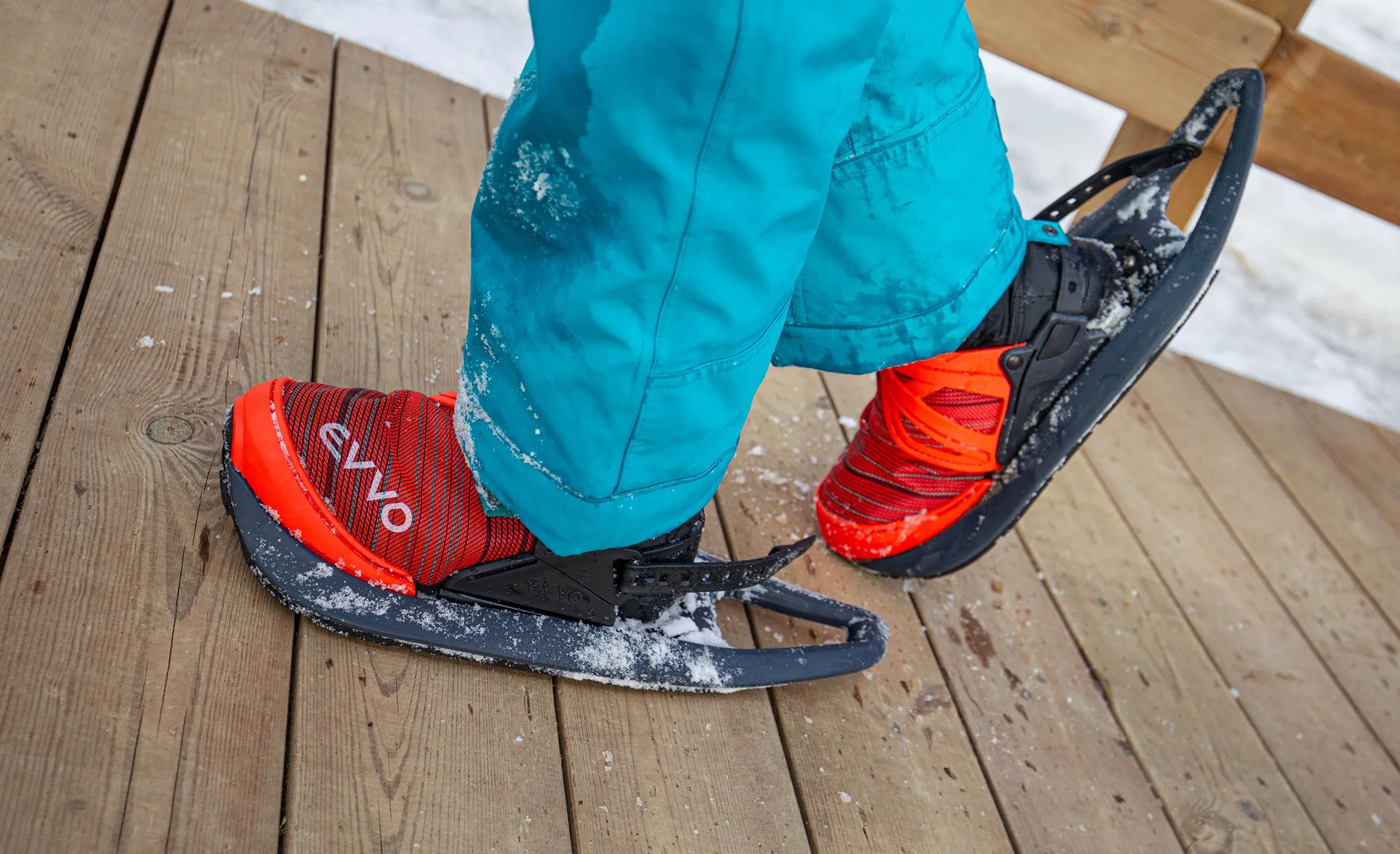 Evvo SNOWSHOE ORIGINALE Taille M Rouge (36-42) Cloutable – Image 4