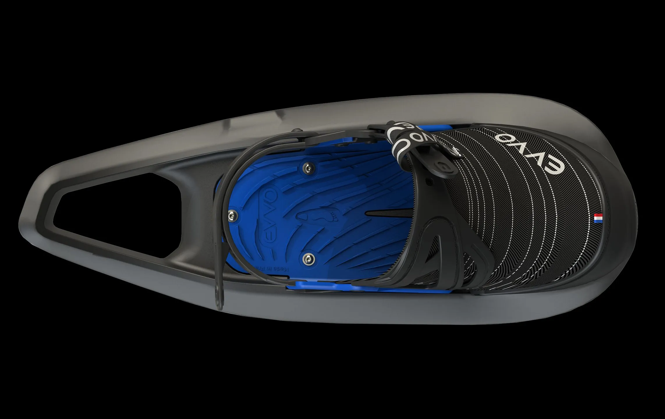 Evvo SNOWSHOE ORIGINALE Taille M Bleu (36-42) Cloutable – Image 2